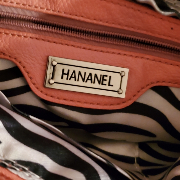 Hanael Pink Rhinestone Crossbody/Clutch/Shoulder - Picture 3 of 5